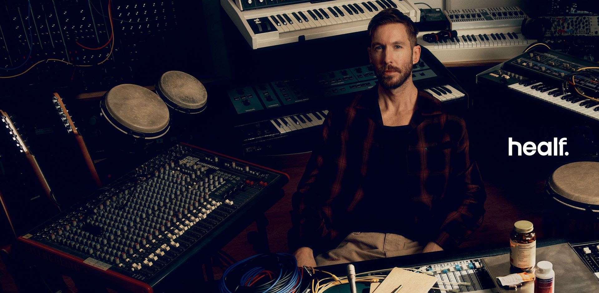 calvin harris sitting