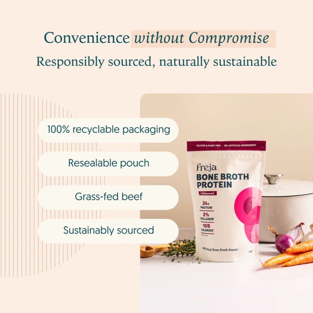 100% Beef Bone Broth Protein Powder - Unflavoured - Image 6