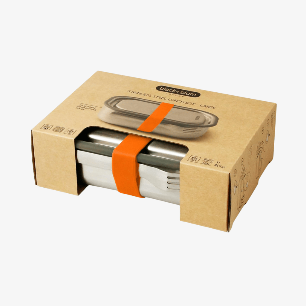 Stainless Steel Lunch Box - Orange - Image 10