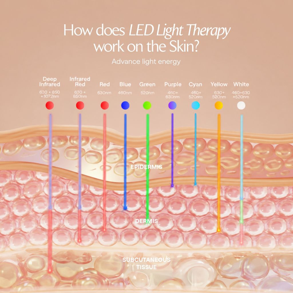 LumaLux Face Pro LED Red Light Therapy Mask - Image 10