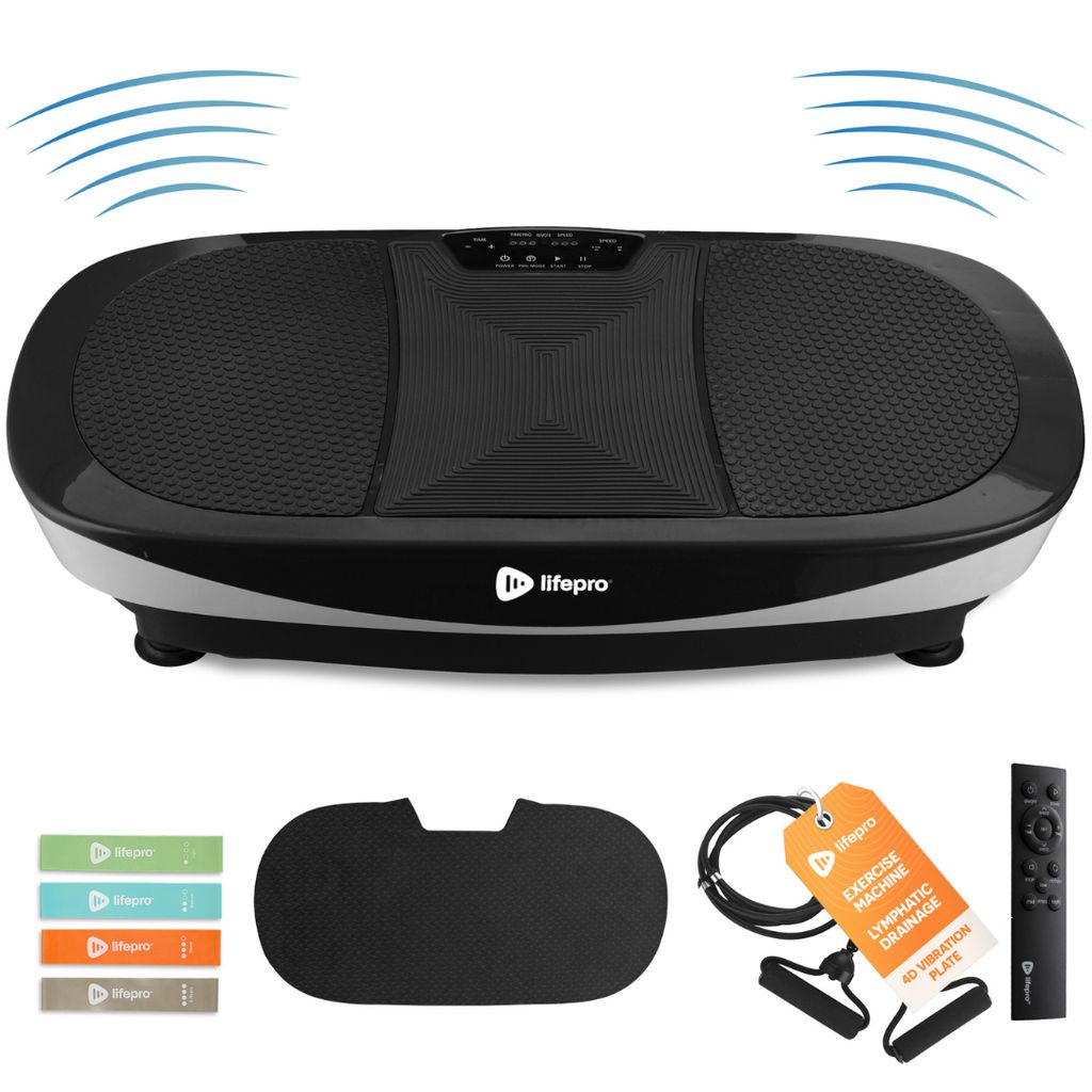 Rumblex Max 4D Vibration Plate - Black - Image 8