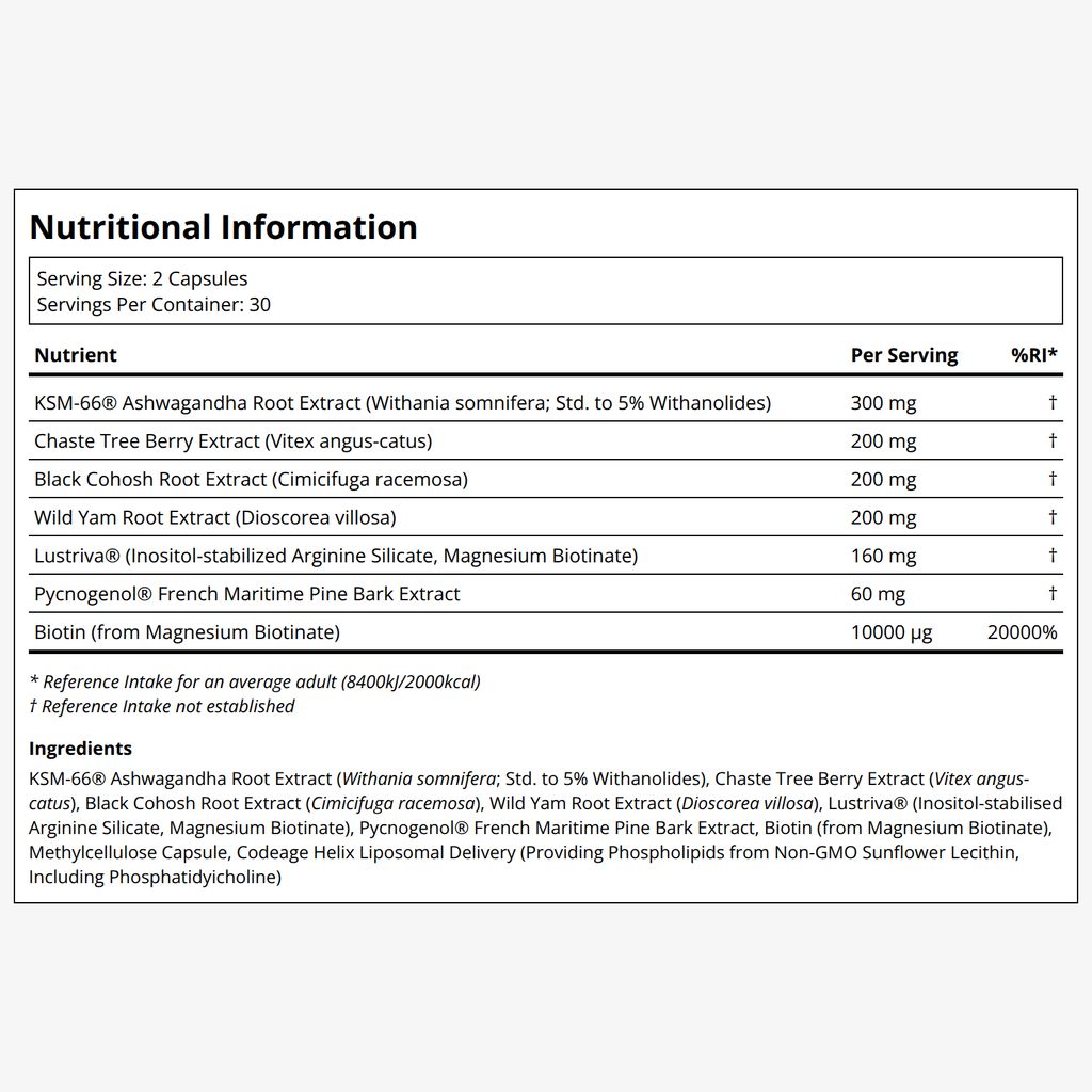 Menopause Hair & Skin Vitamins+ - Image 2