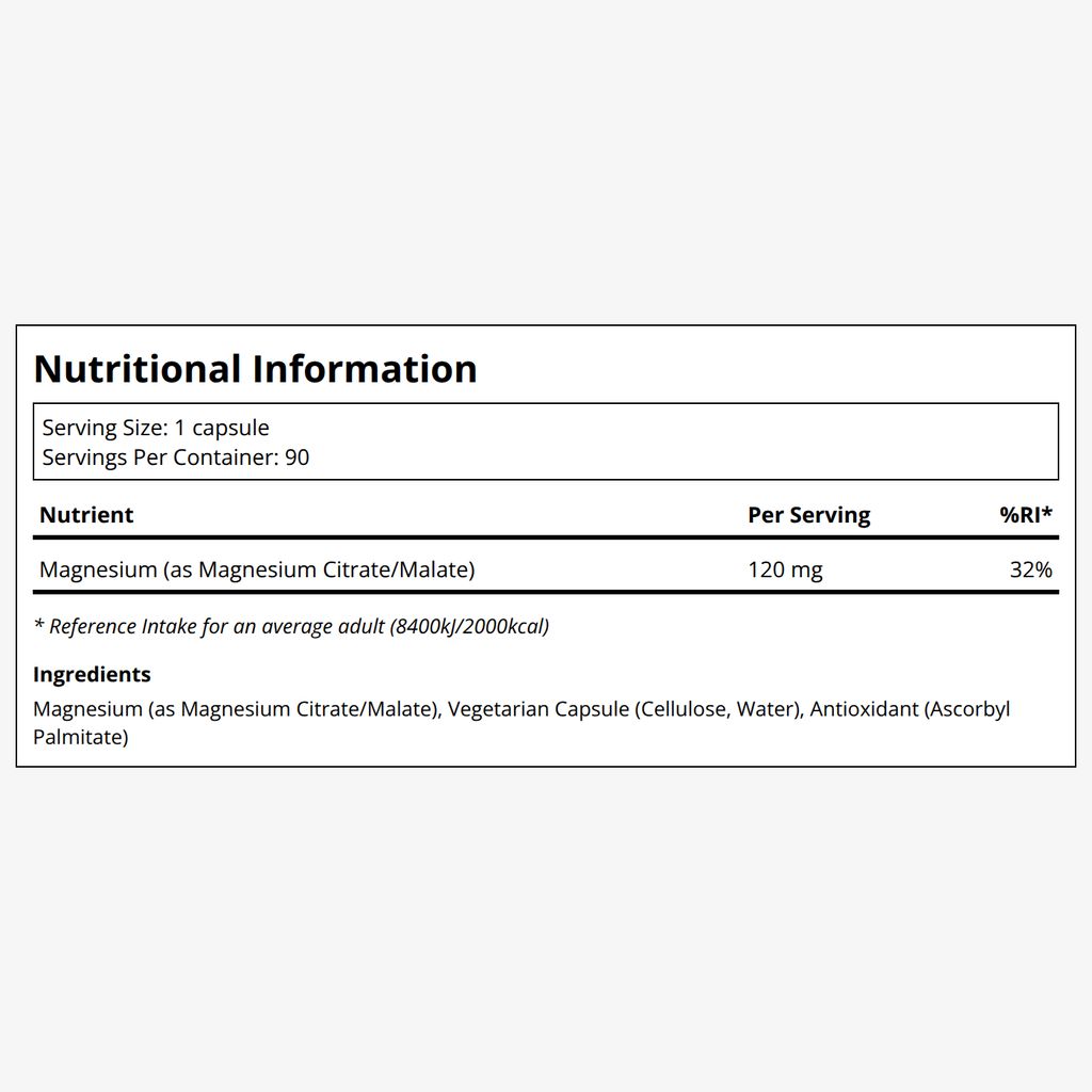 Magnesium (citrate/malate) - Image 2