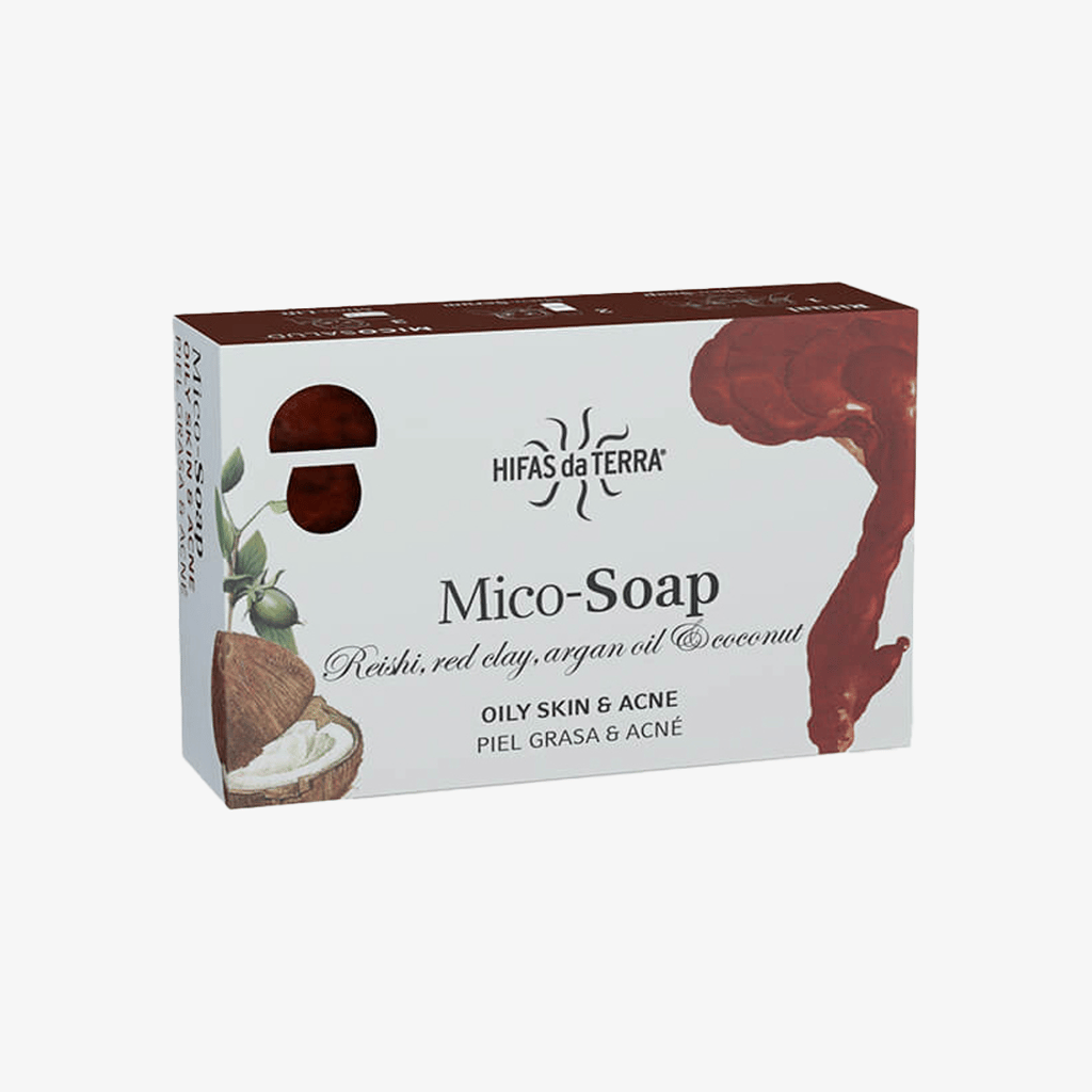 Mico-Soap Reishi Red Clay-Argan Oil - Image 1