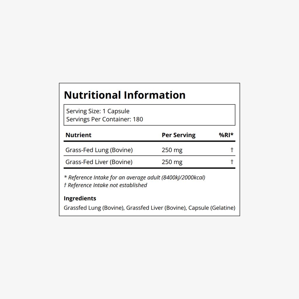 Grass Fed Beef Lung - Image 2