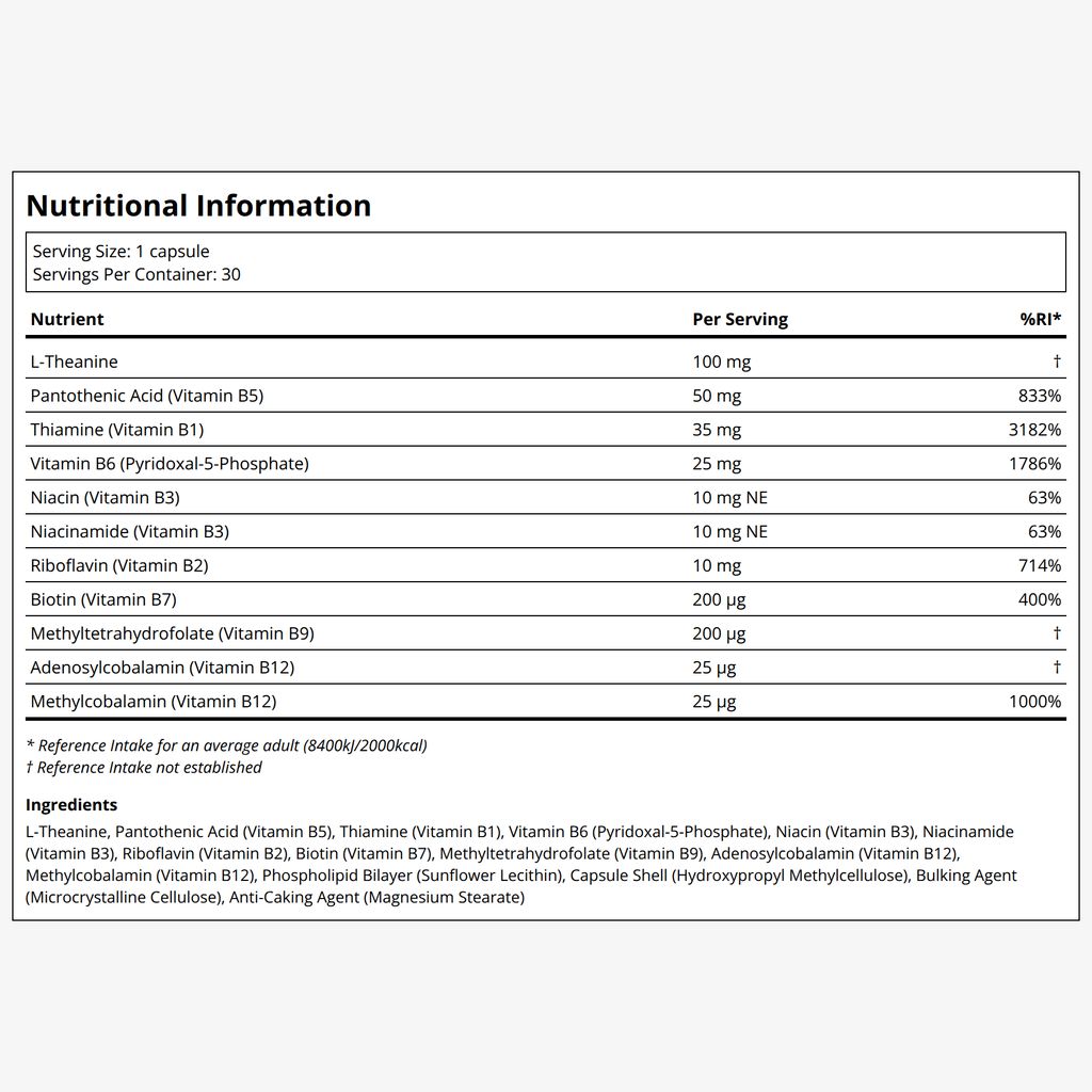Activated Vitamin B Complex - Image 2