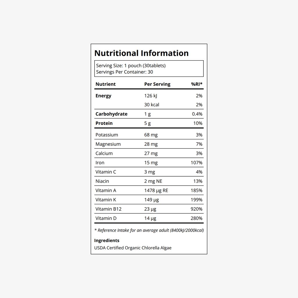 RECOVERYbits® Chlorella - Large Box - Image 2