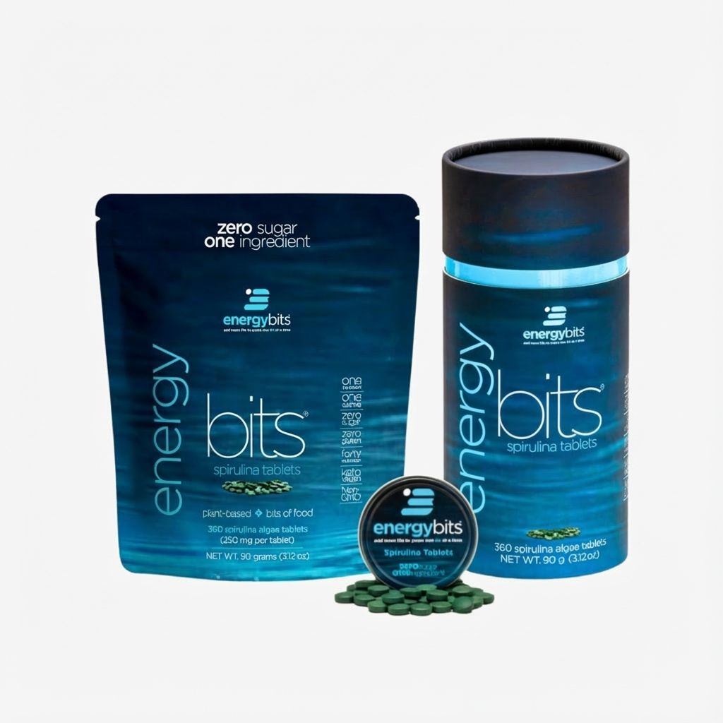 ENERGYbits Spirulina - Cannister - Image 1