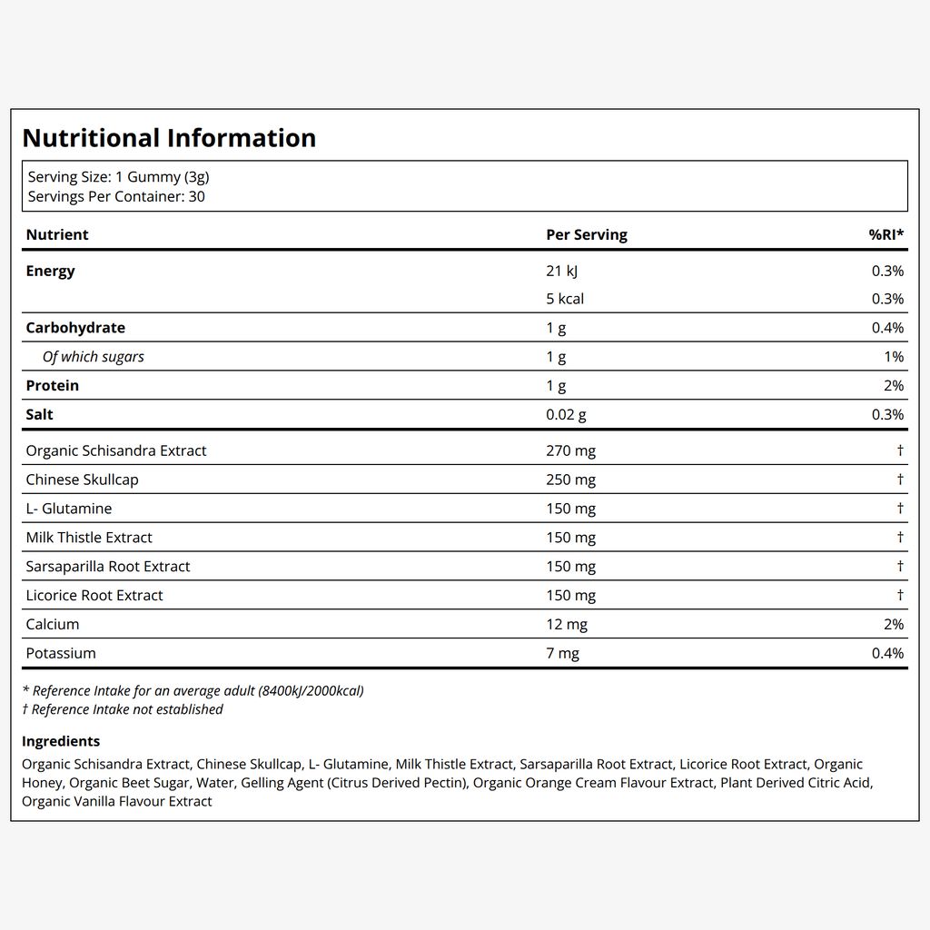 SubLuna Kids Balanced Child: Detox & Gut Gummy - Image 2