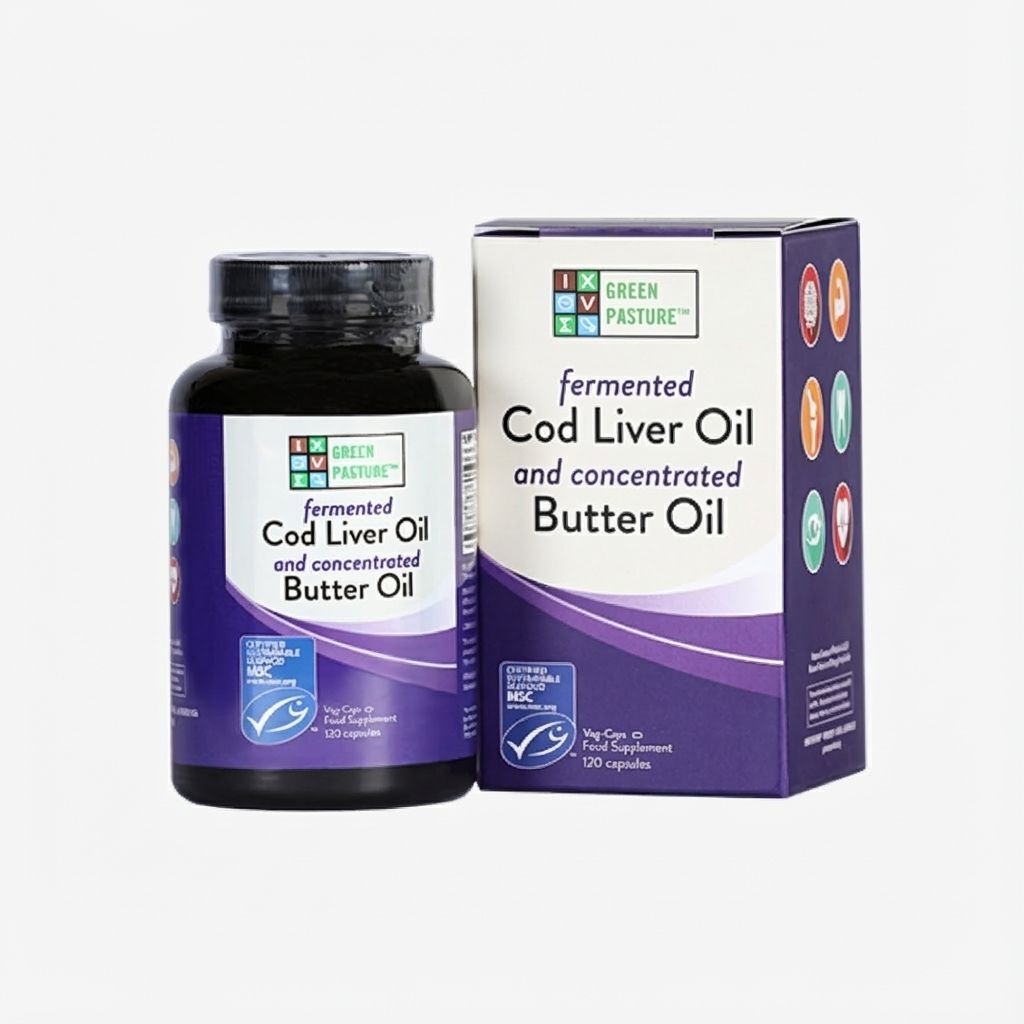 Fermented Cod Liver Oil and Concentrated Butter Oil Capsules - Image 4