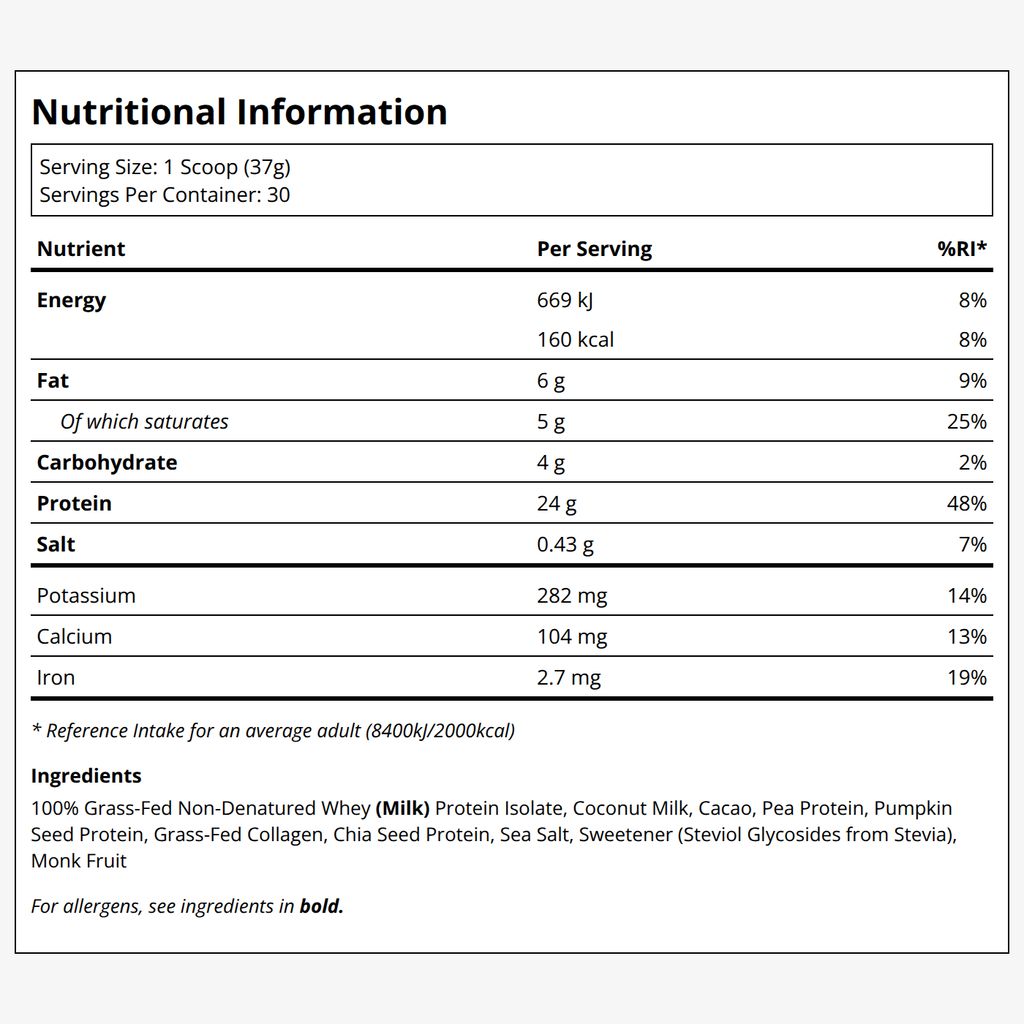 Protein Powder - Coconut Chocolate - Image 2