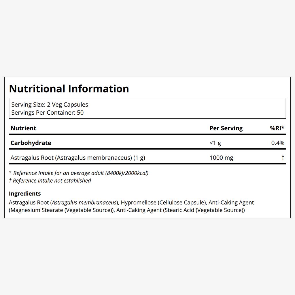 Astragalus 500mg - Image 2