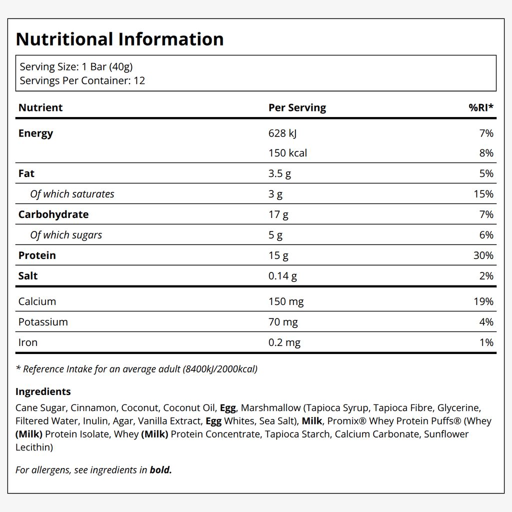 Protein Puff Bars - Snickerdoodle - Image 2