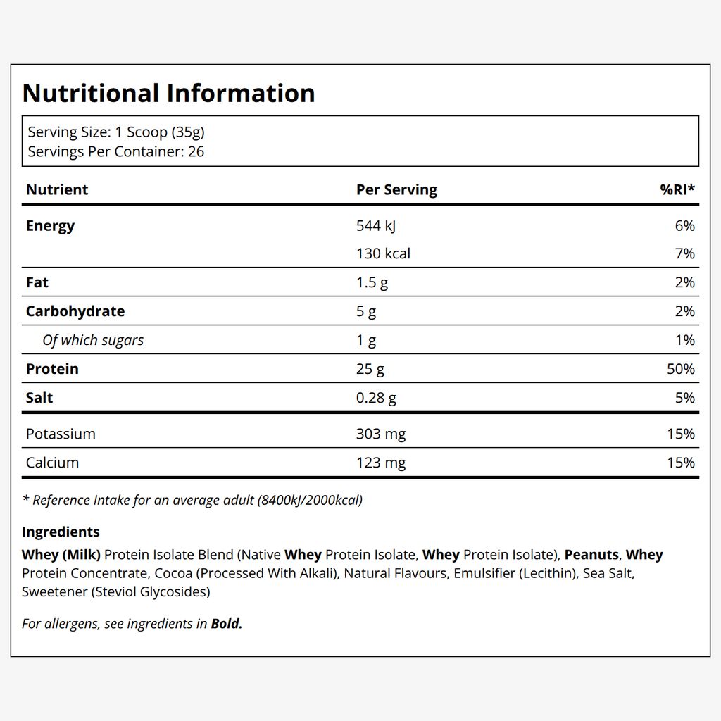 Chocolate Peanut Butter Protein Powder - Image 2