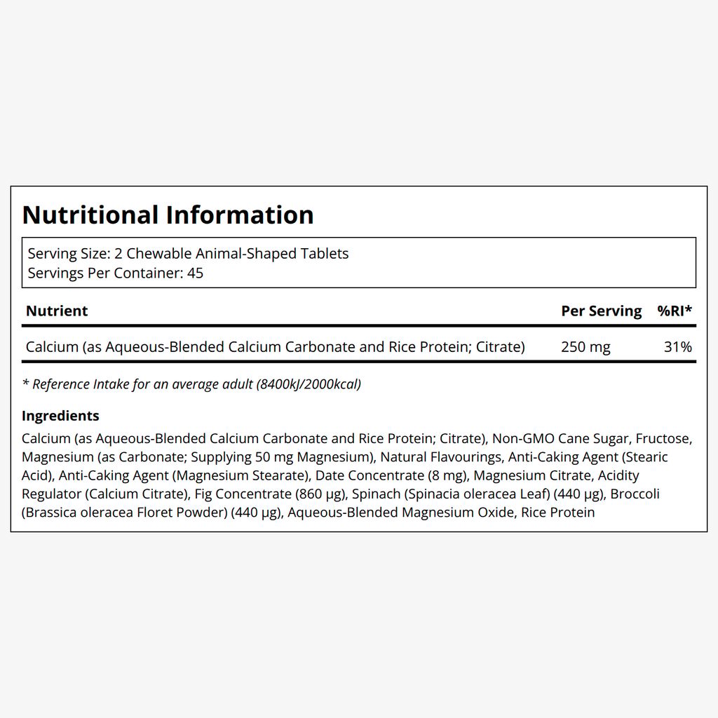 Animal Parade® Calcium Children’s Chewables - Image 2