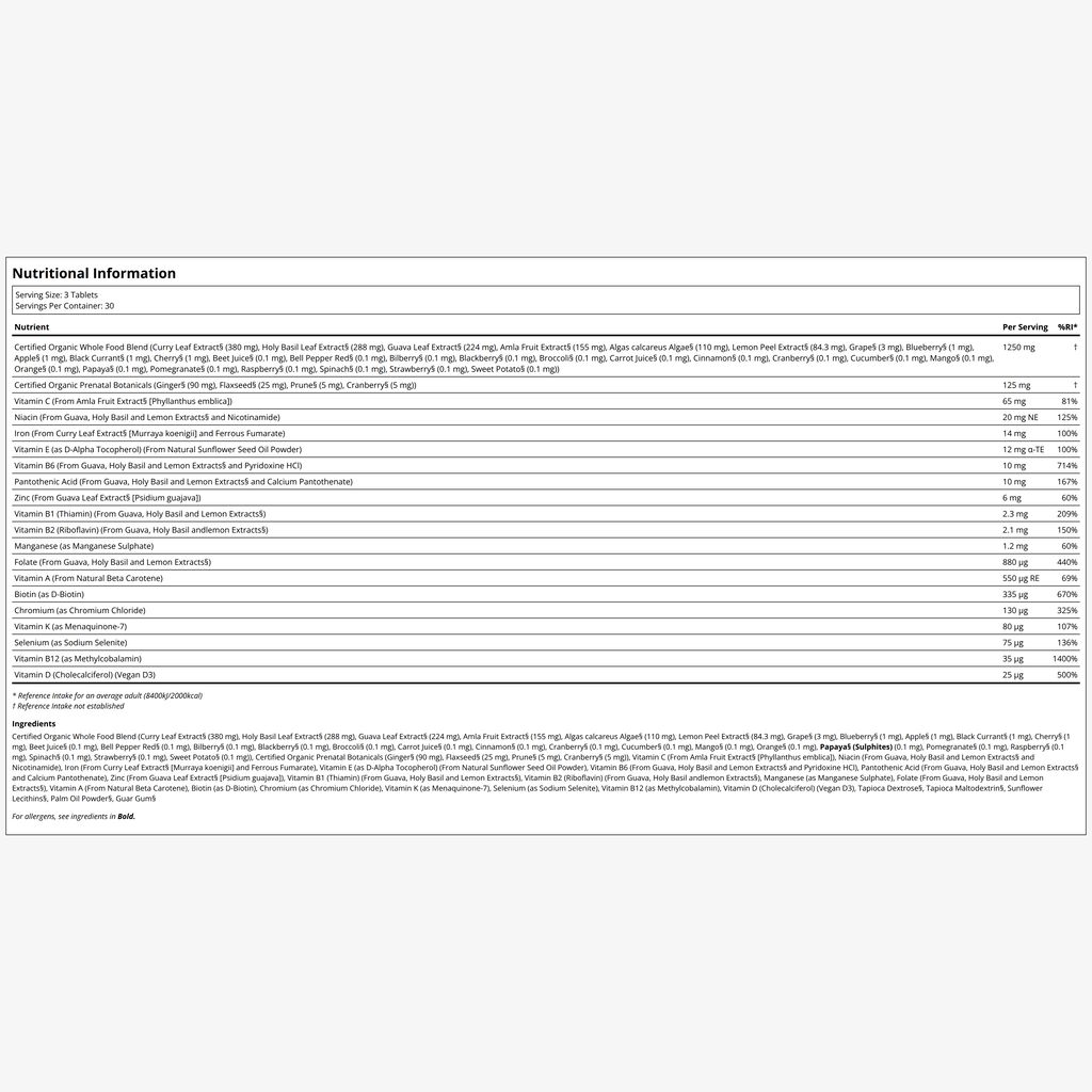 Source of Life Garden Prenatal Multivitamin - Image 2