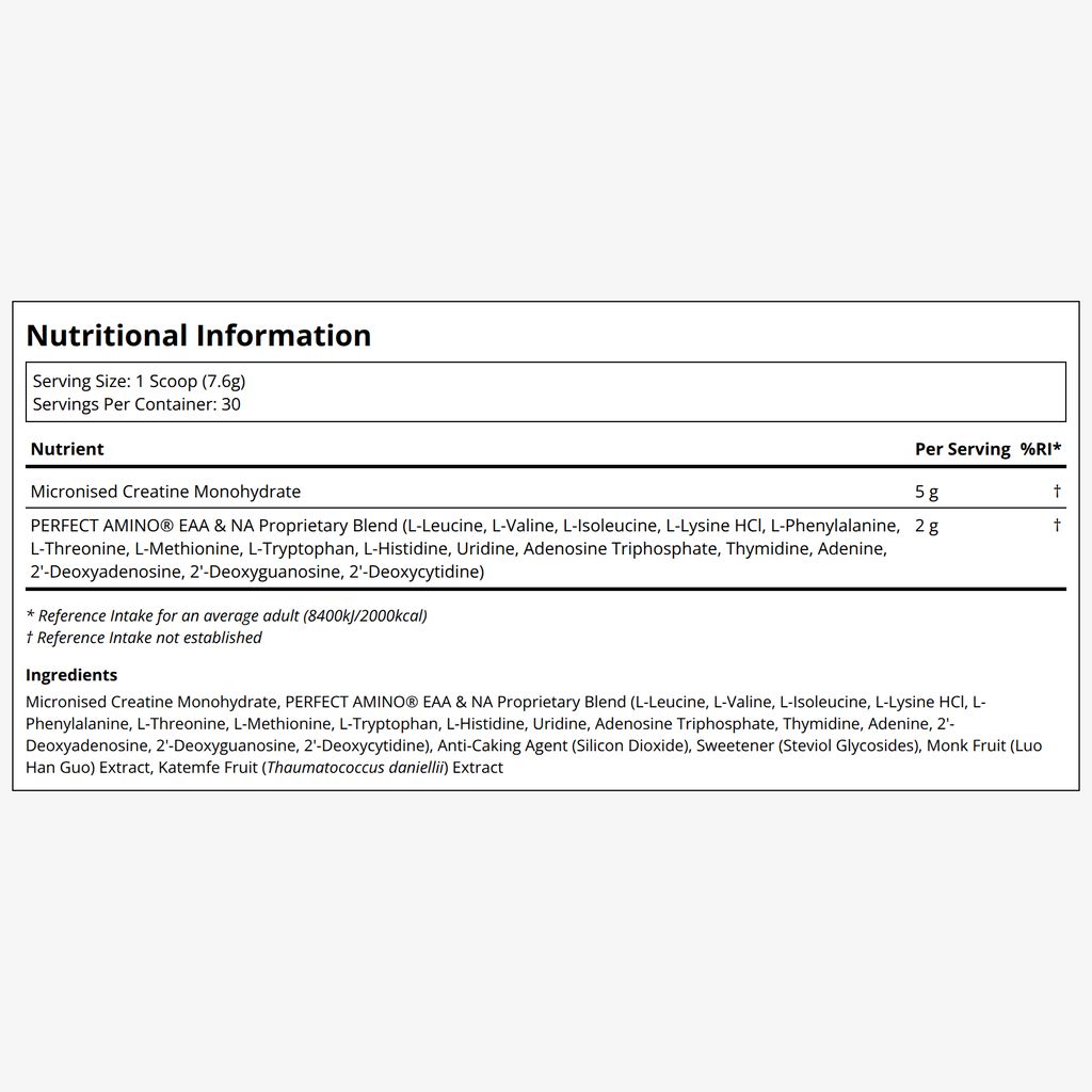 PerfectAmino Creatine Powder - Image 2