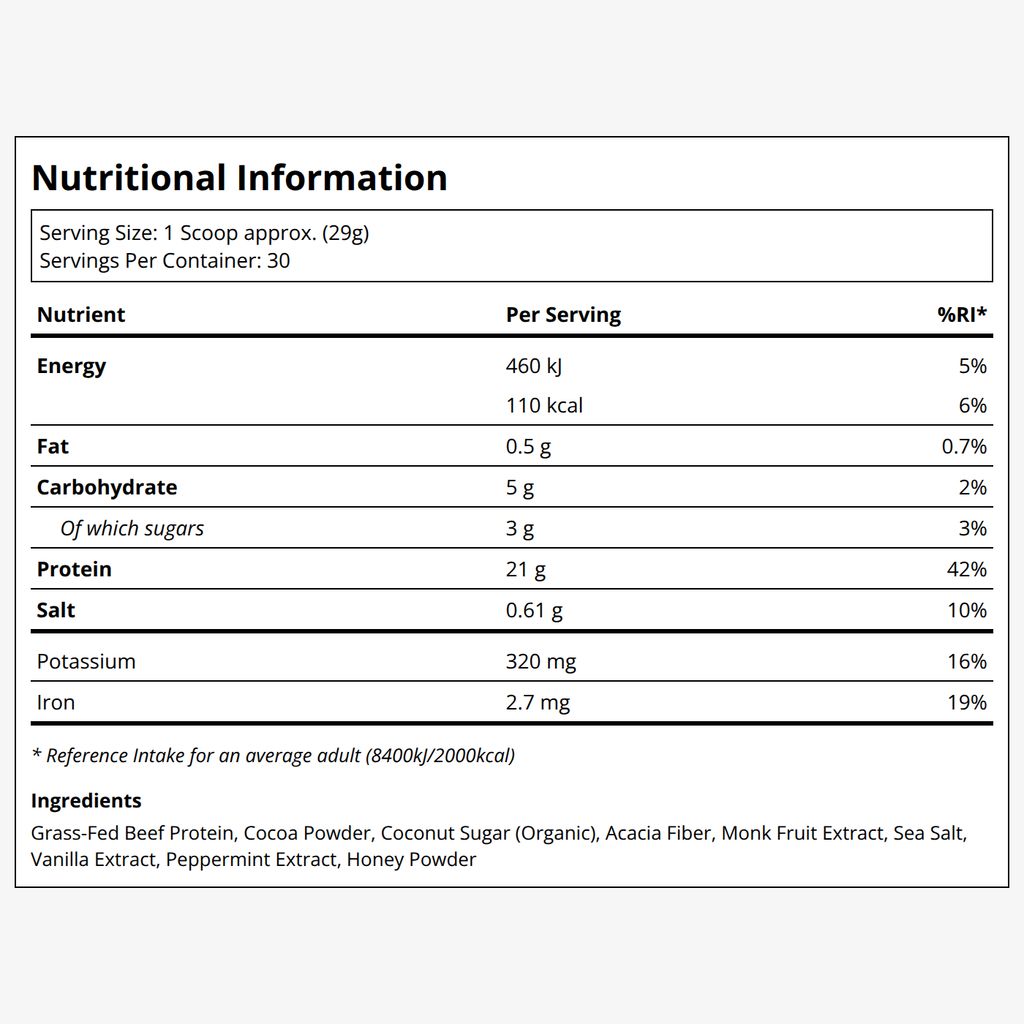 Prime Protein - Chocolate Mint - Image 2