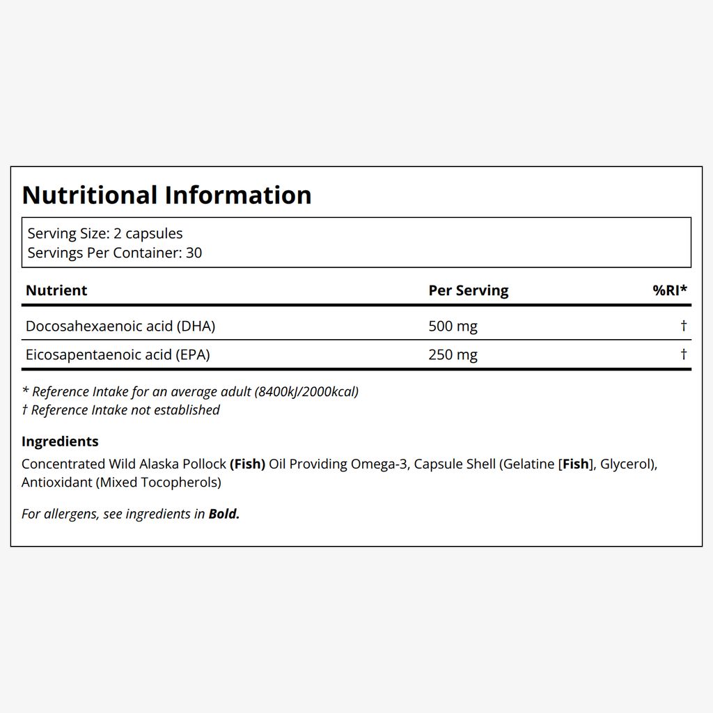 Food-Grown® Pregnancy + New Mother Omega 3 - Image 2