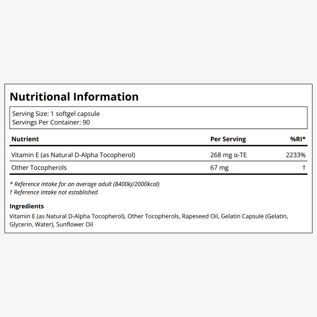 Vitamin E (with mixed tocopherols) - Image 2
