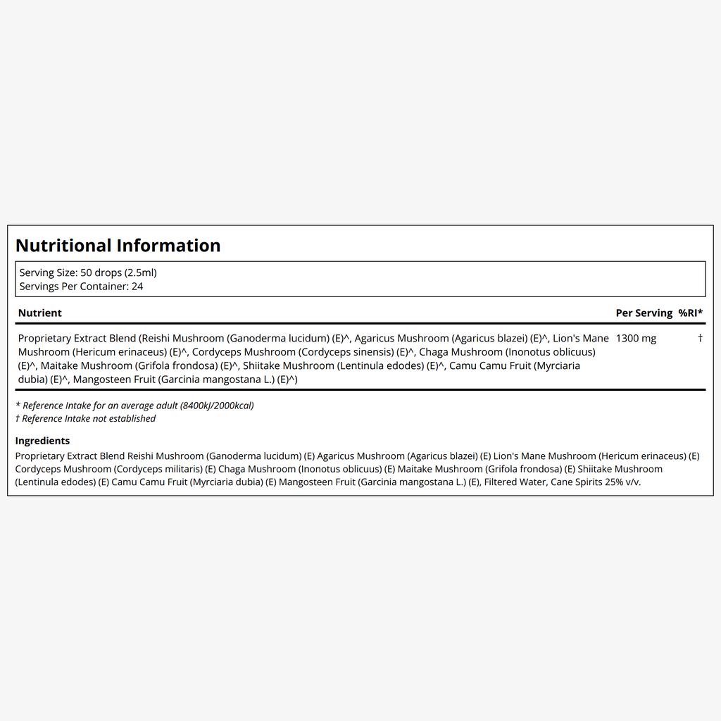 ADAPTOGENES Tonikum | Bio, 7 Heilpilze + Kakao - Image 2
