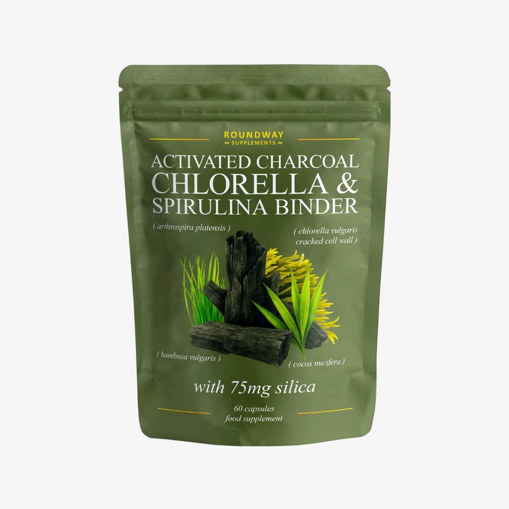 Activated Charcoal, Chlorella, Spirulina Binder - Image 1