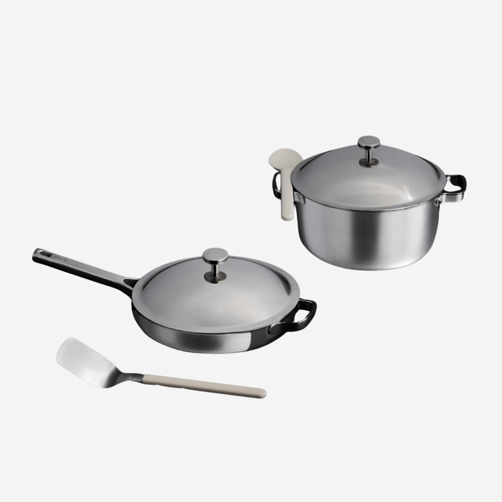 Titanium Pro Cookware Duo - Chrome - Image 1