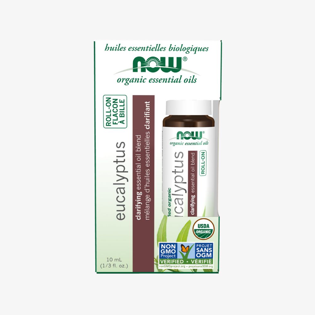 Eucalyptus Essential Oil Blend Organic Roll-On - Image 1