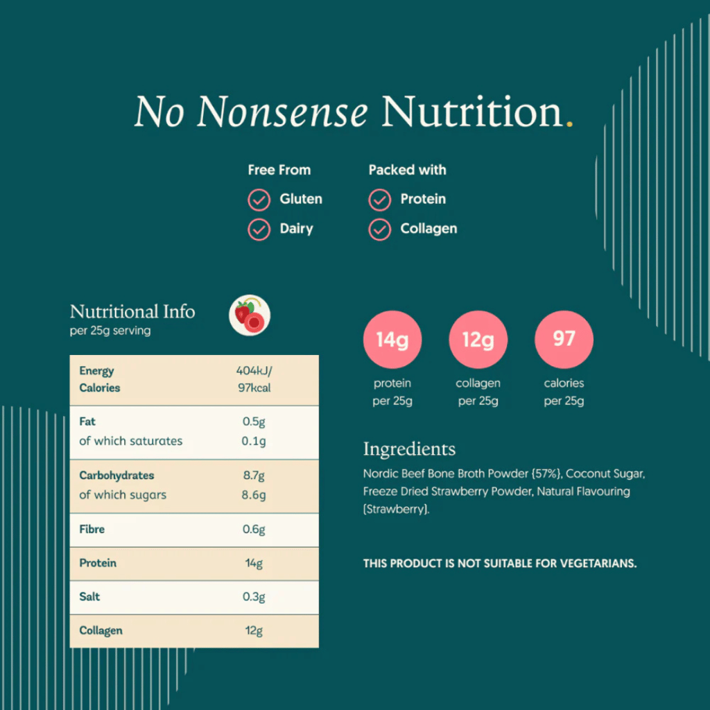 Collagen Protein Shake - Strawberry - Image 3