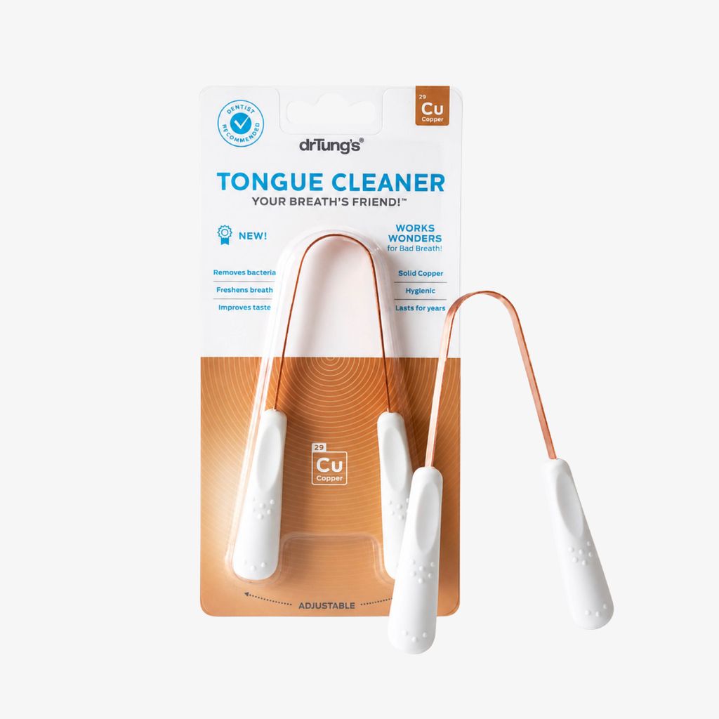 Copper Tongue Cleaner - Image 1