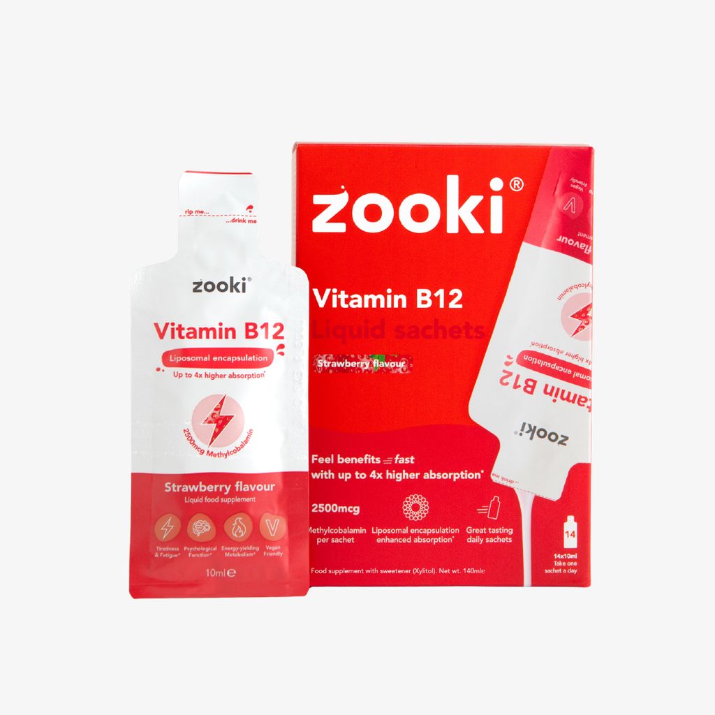 Liposomal Vitamin B12 2500mcg - Strawberry Flavour - Image 1