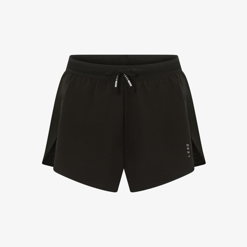 Accelerate 3" High-Rise Running Short - Black - Image 1