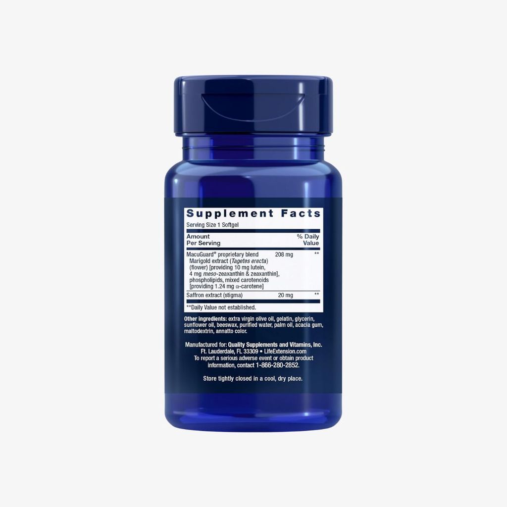 MacuGuard Ocular Support with Saffron - Image 3