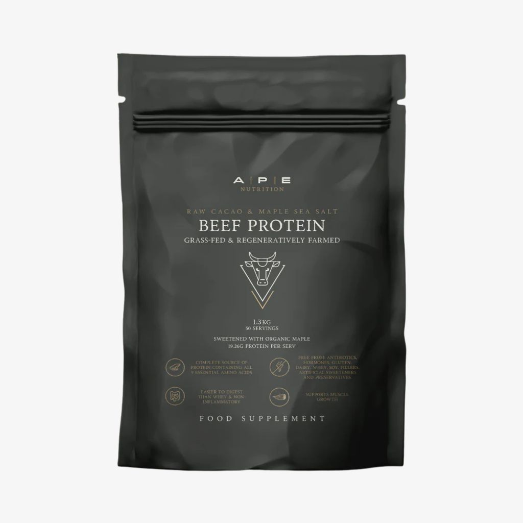 Grass-Fed Beef Protein Raw Cacao & Maple Sea Salt - Image 1