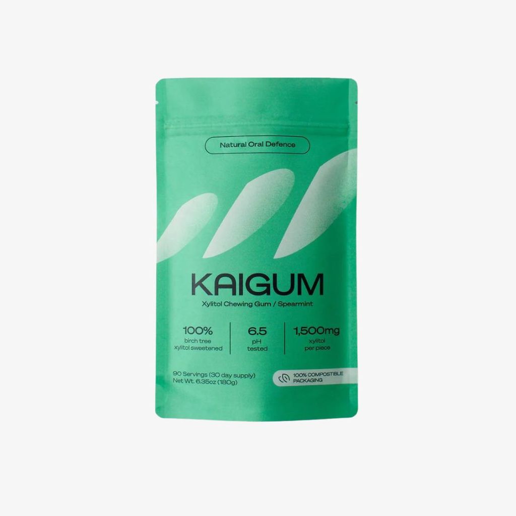 Natural Chewing Gum - Spearmint - Image 1