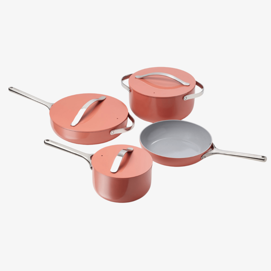 Non-Toxic Ceramic Non-Stick Cookware Set Perracotta - Image 1