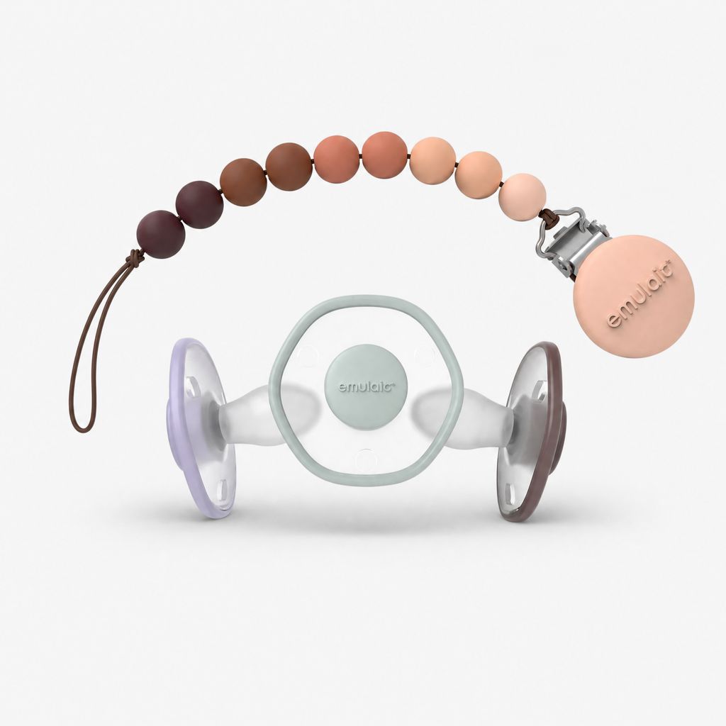 Pacifier 3 Pack and Clip Gift Set - Image 2