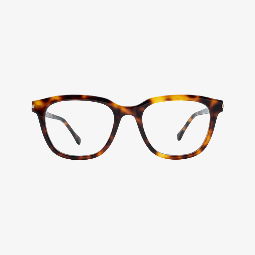 Rubin Blue Light Blocking Glasses (Day) - Brown Mottle - Image 1