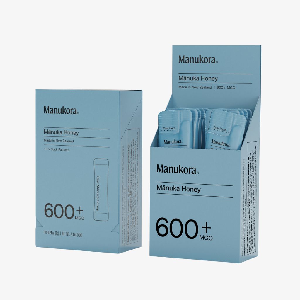 Monofloral MGO 600+ Manuka Honey Sticks - Image 1