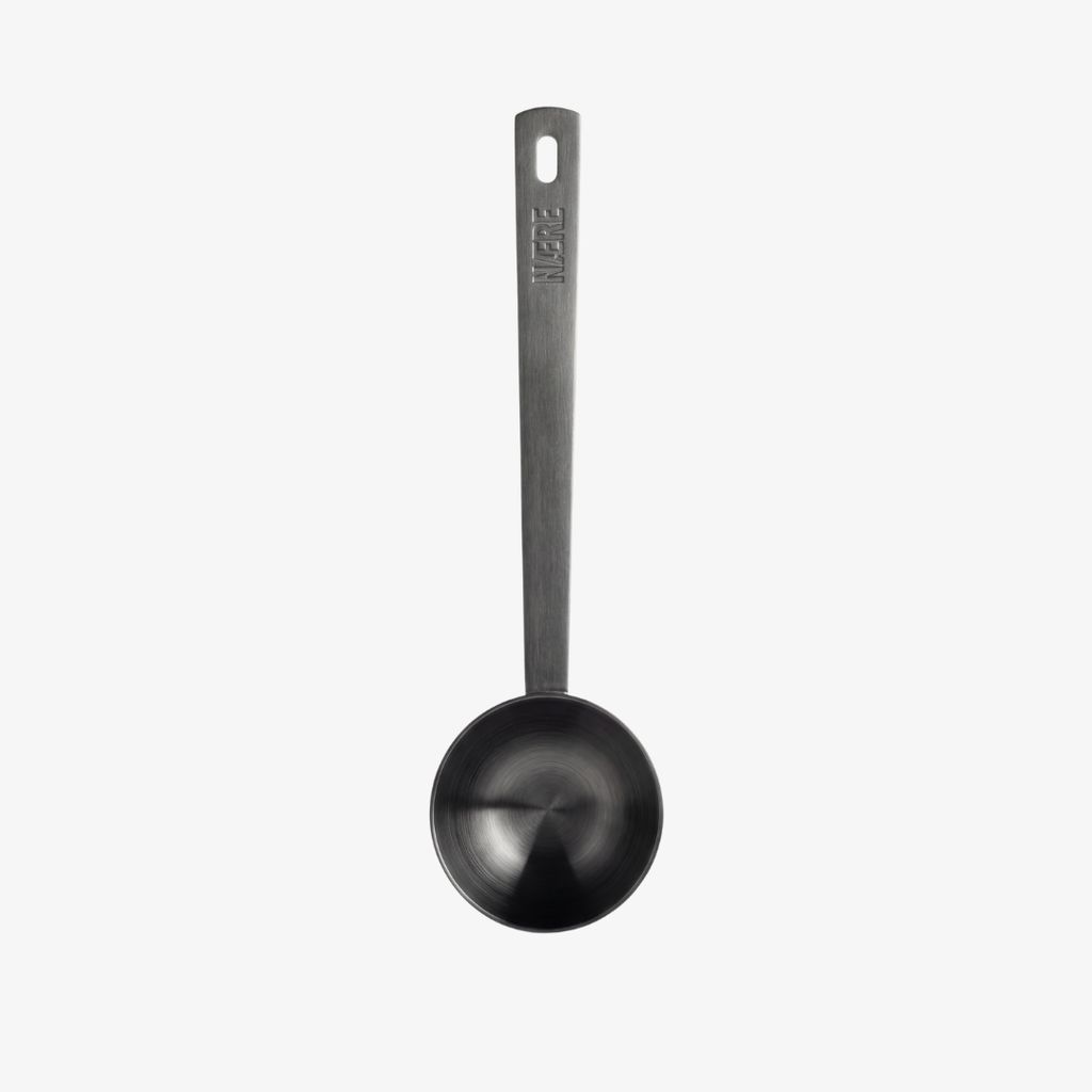 Brushed Black Stainless Steel Measuring Scoop - Image 1