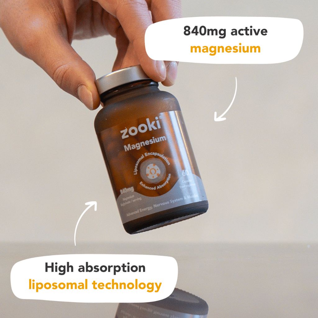 Liposomal Magnesium Bisglycinate - 840mg Capsules - Image 2
