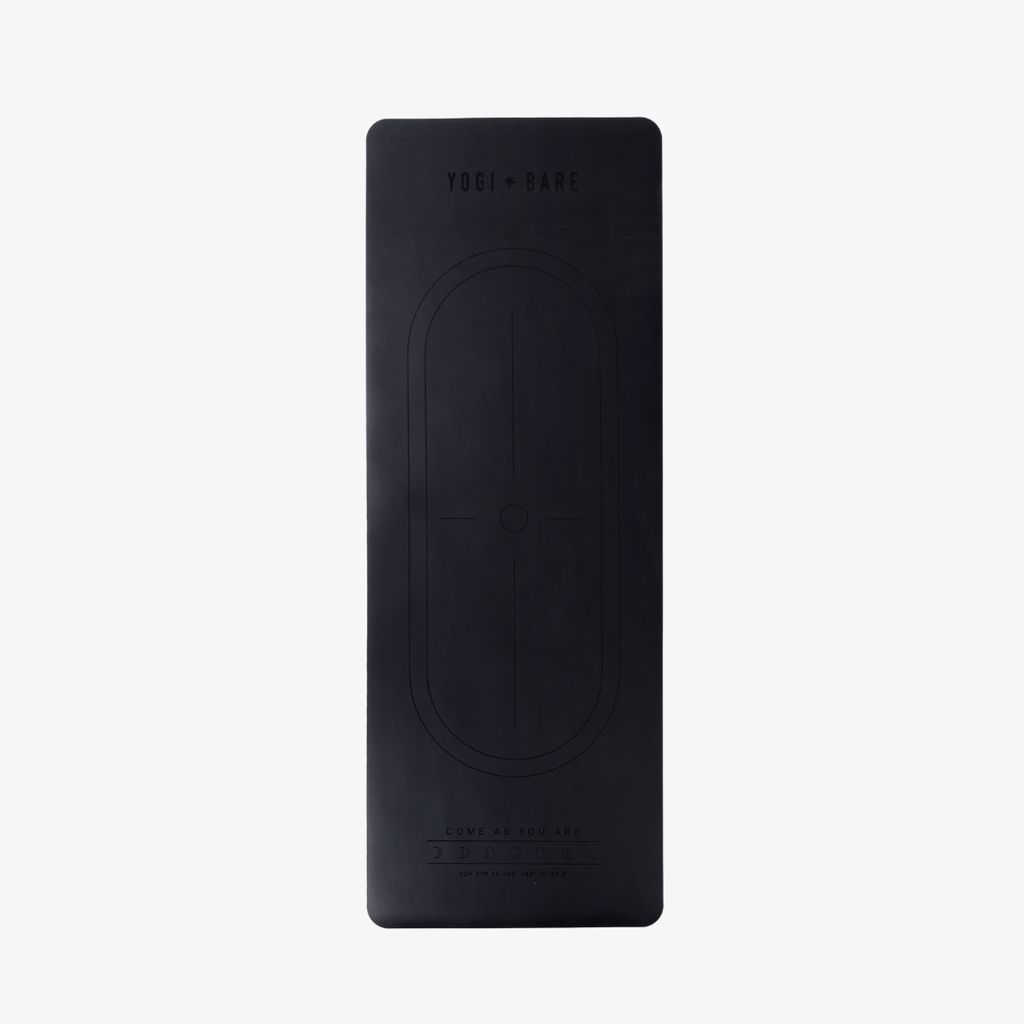 Original Paws Grip Yoga Mat - Midnight Black - Image 1