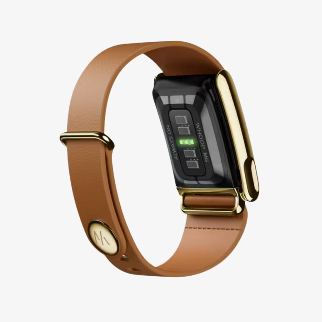 LeatherLuxe Tapered Band - MG - Camel with Gold - Image 3