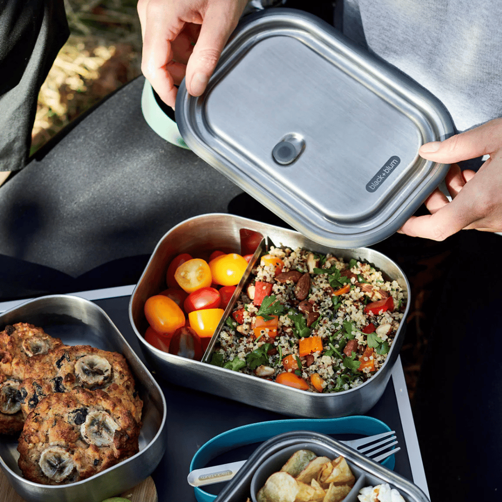 Stainless Steel Lunch Box - Olive - Image 4