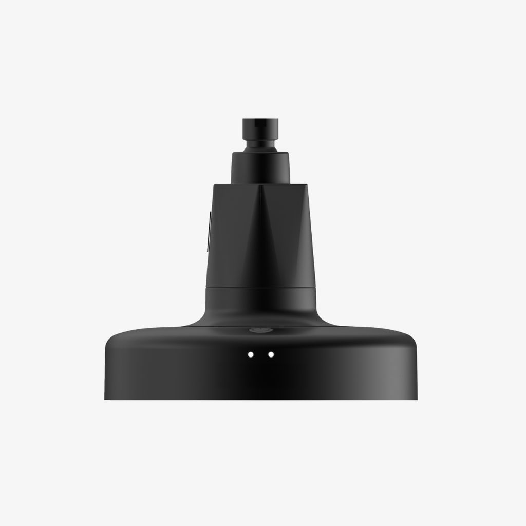 Red Light Showerhead Filter - Matte Black - Image 1
