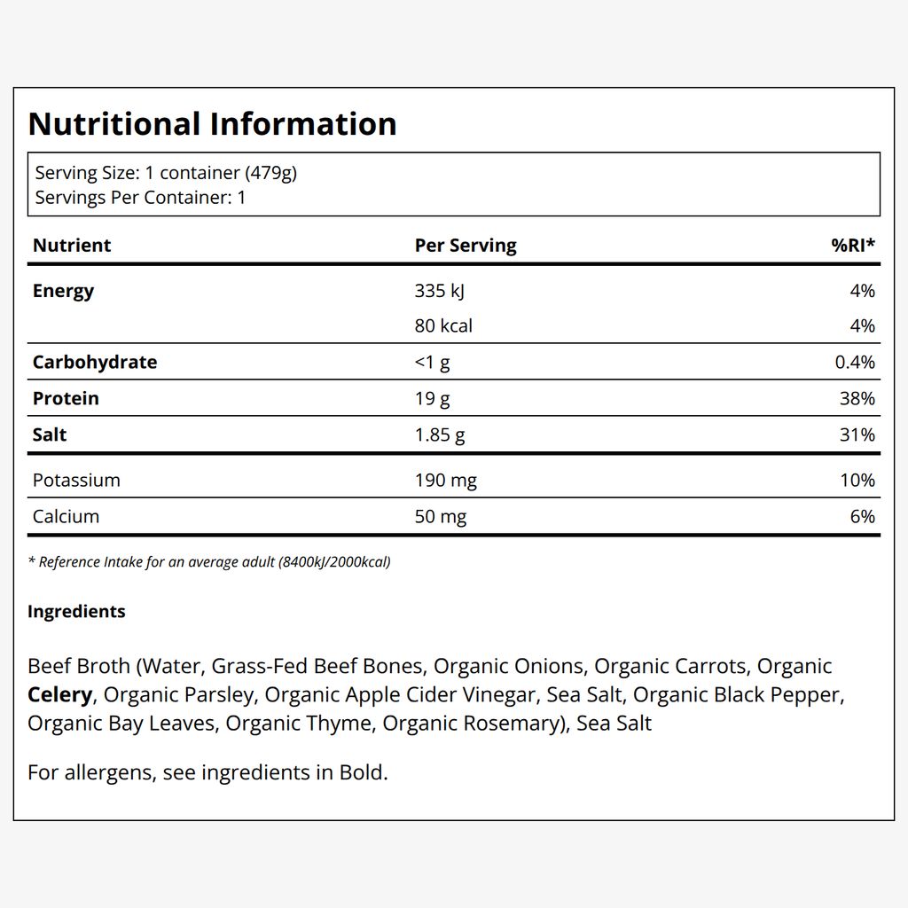 Bone Broth Classic Beef - Image 2