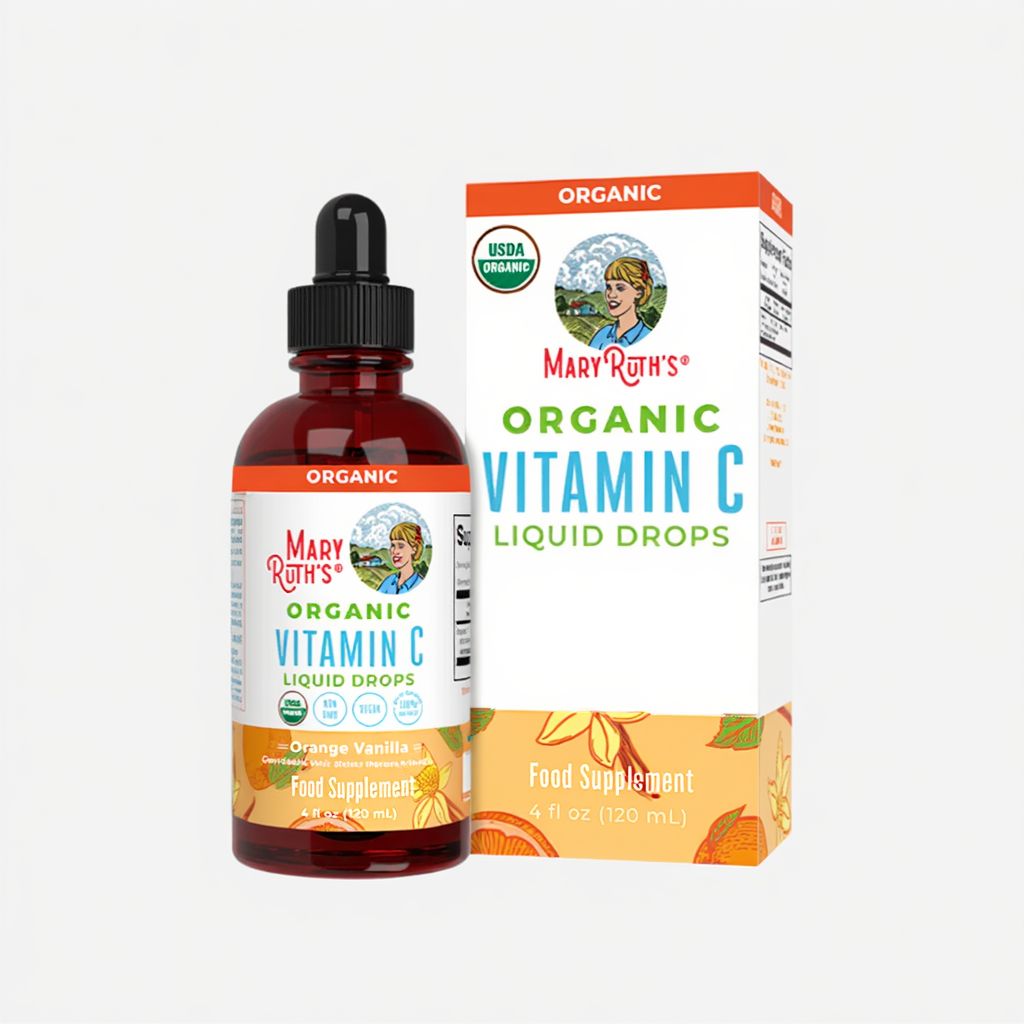 Adult Vitamin C Drops - Orange Vanilla - Image 1