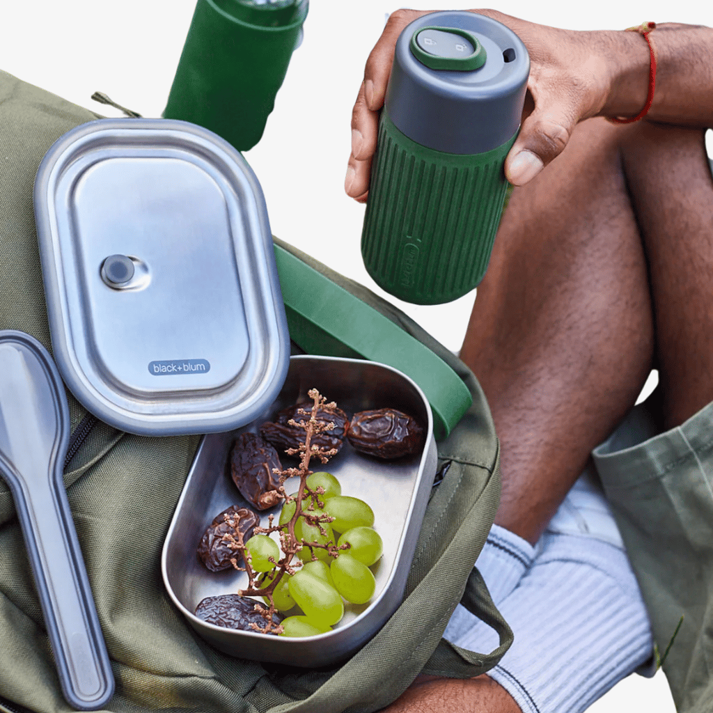 Stainless Steel Lunch Box - Olive - Image 3