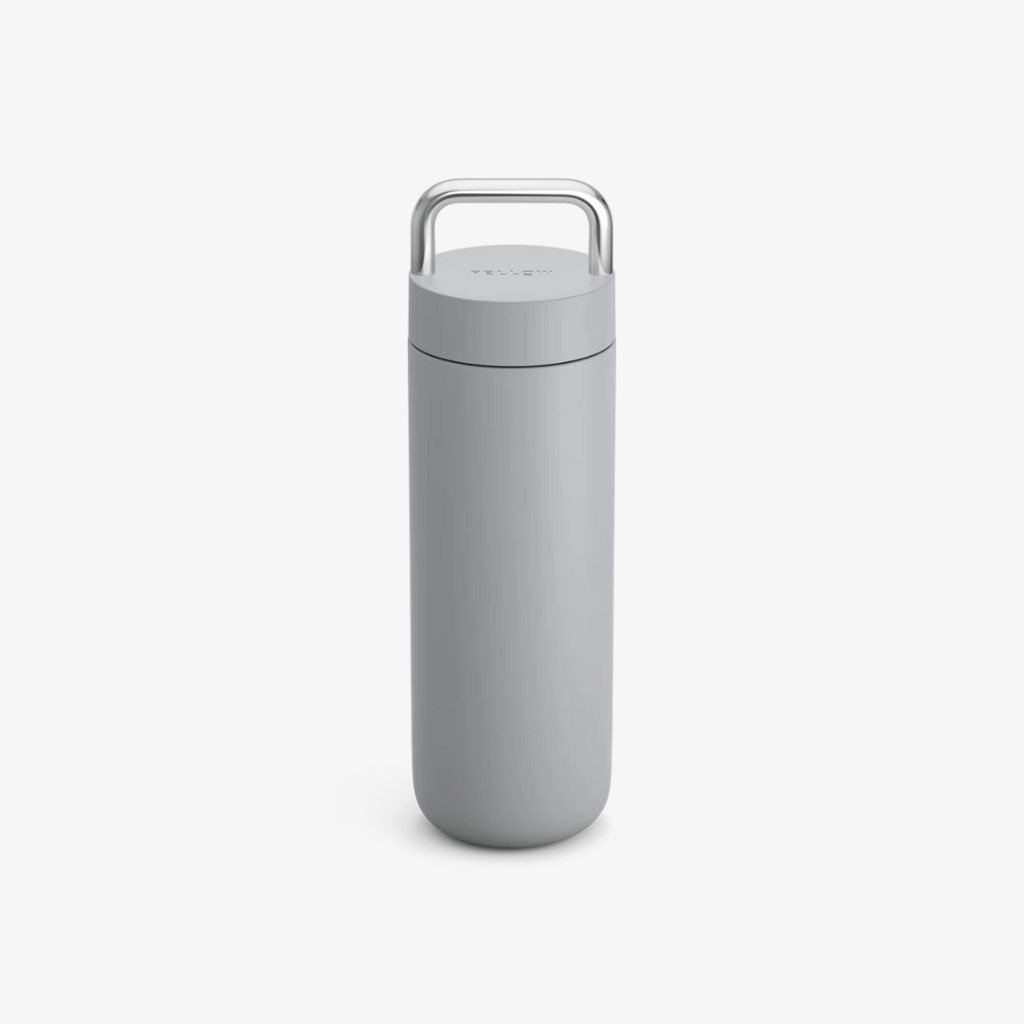 Carter Carry Water Bottle - Matte Grey - Image 1