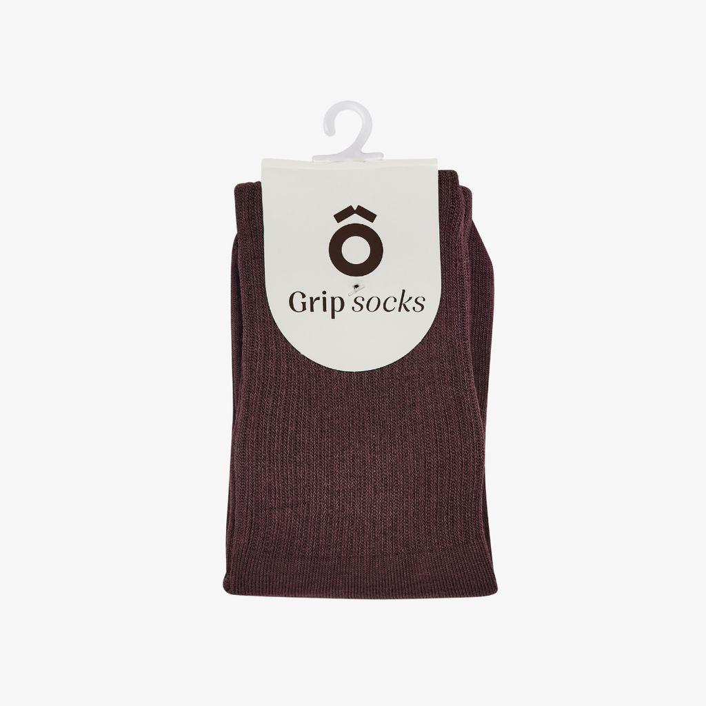 ÔWEAR Essentials Pilates Grip Socks - Magenta - Image 1
